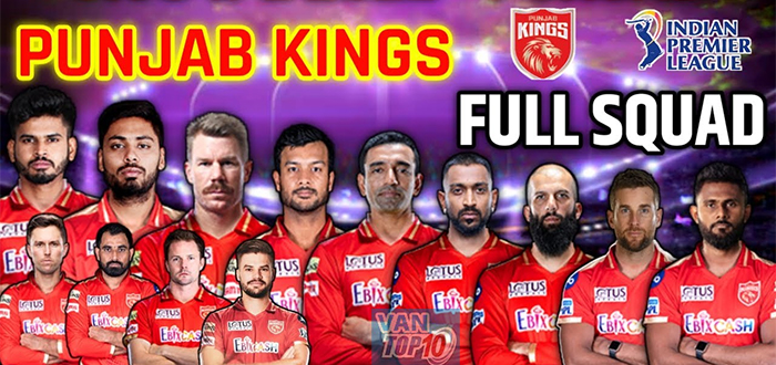 Punjab Kings team