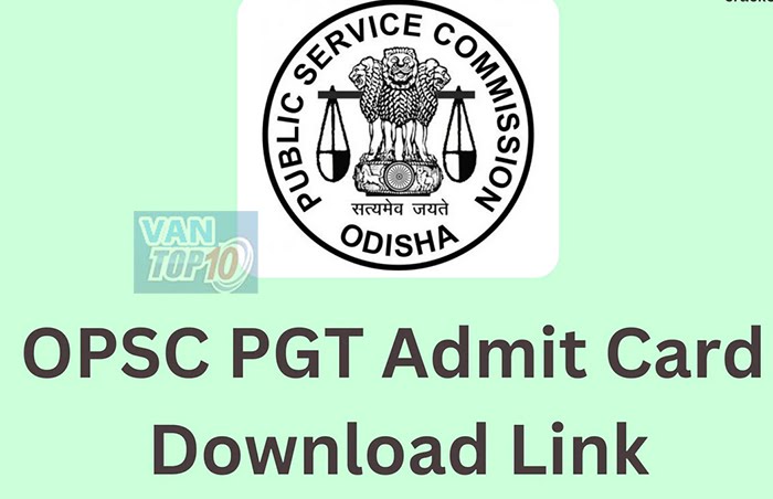 OPSC PGT Admit Card