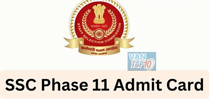 SSC Selection Post Phase 11 Admit Card