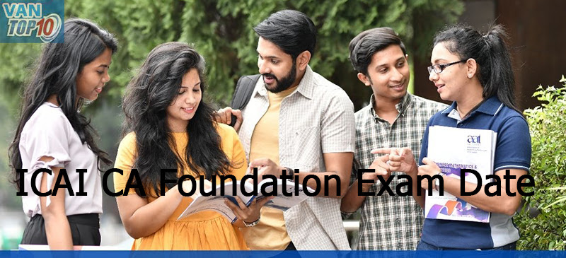 ICAI CA Foundation Exam Date 2023