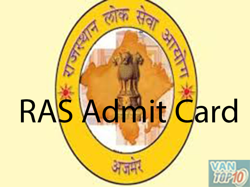 RAS Admit Card 2023