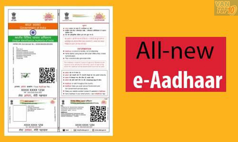 E-Aadhar Card Download