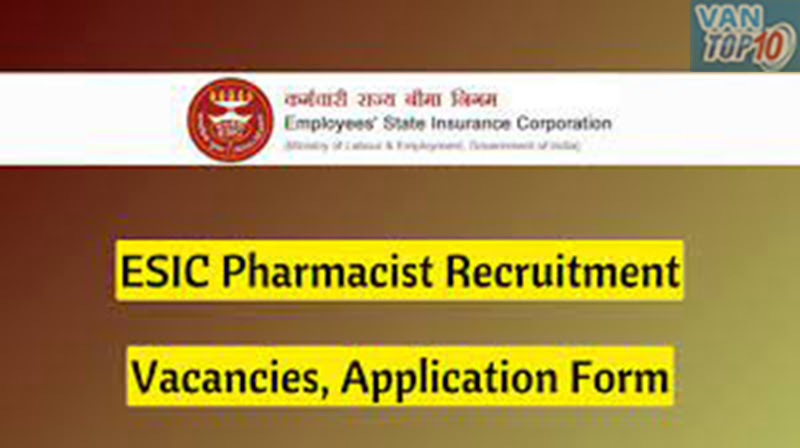 ESIC Pharmacist Recruitment 2023