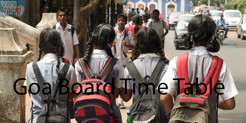 Goa Board Time Table 2024