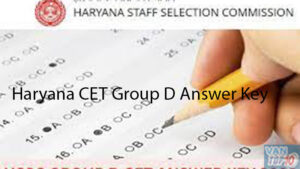 Haryana CET Group D Answer Key 2023