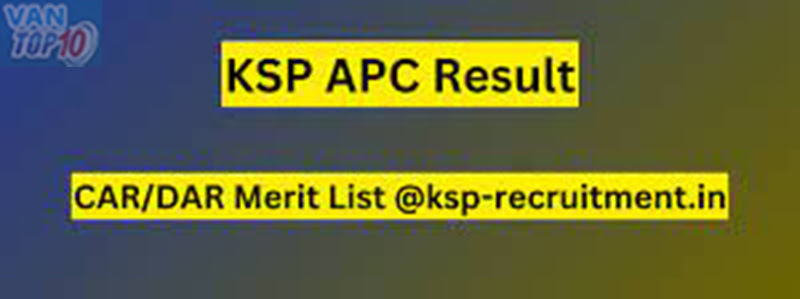 KSP APC Result 2023