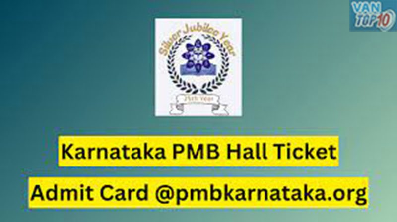 Karnataka PMB Hall Ticket 2023