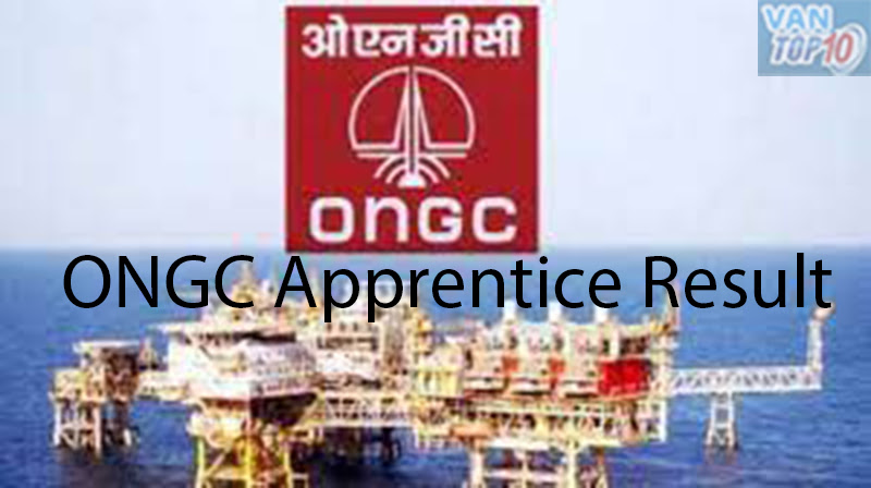 ONGC Apprentice Result 2023
