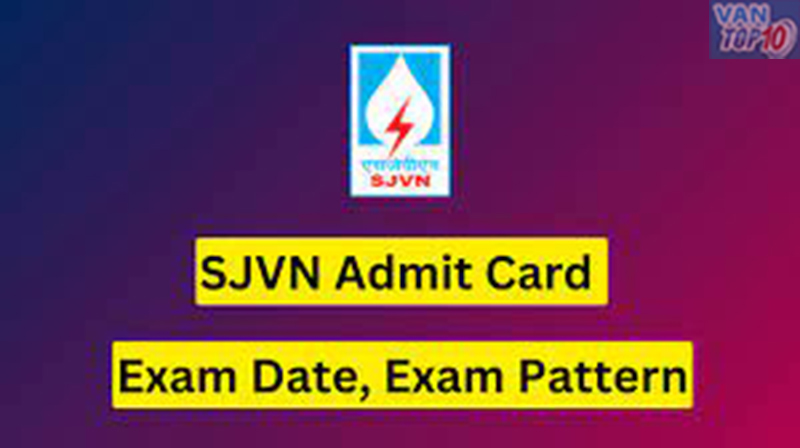 SJVN Admit Card 2023