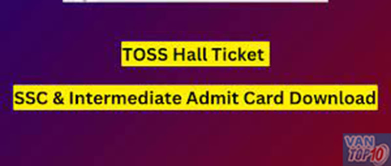 TOSS Hall Ticket 2023