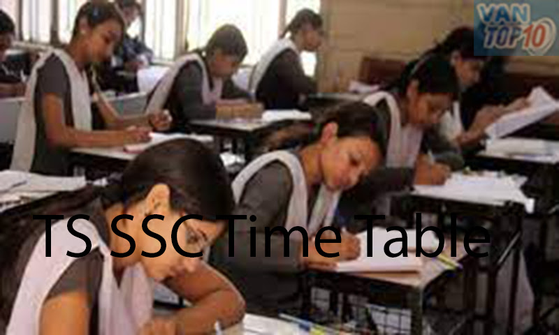 TS SSC Time Table 2024